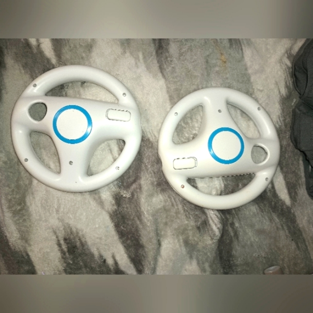 Wii remote steering wheel